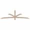 Ekena Millwork Davenport Smooth Timber Gable Bracket, Douglas Fir, 96"W x 28"H x 3 1/2"D x 3 1/2"F, 7/12 Pitch GBW096X28X0404DAV00SDF - alternate 1